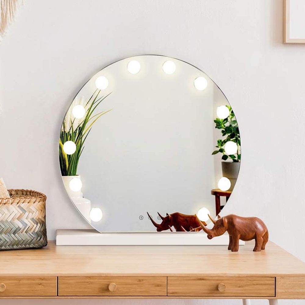 Miroir de maquillage avec éclairage LED