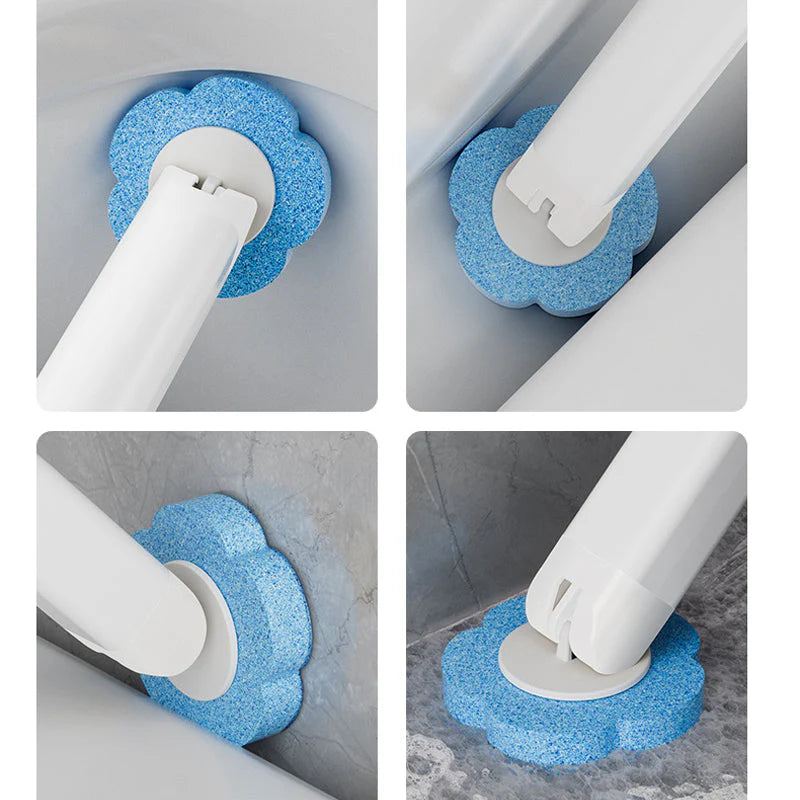 ⚡ Disposable Toilet Cleaning System – Hygienic One-Click Cleaning, No Residue Left, Easy to Use & Disposable 🧼