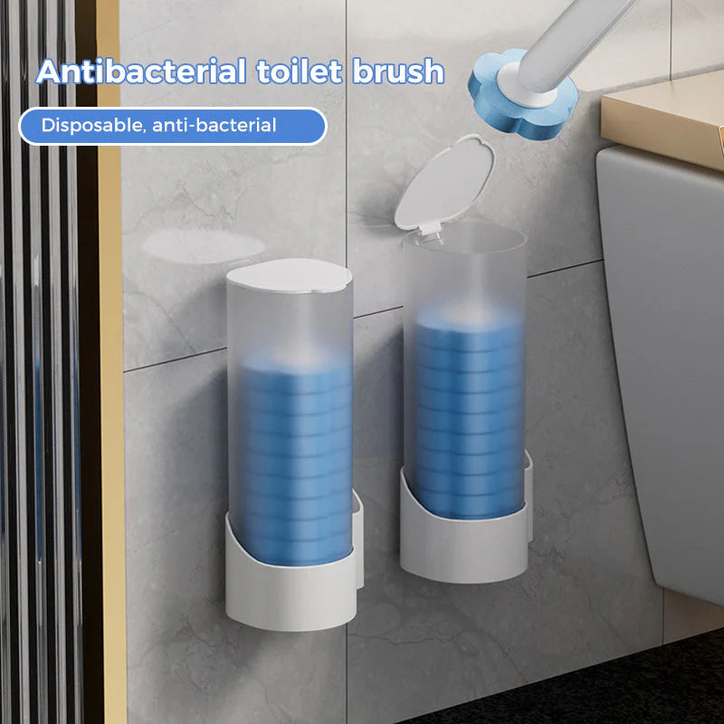 ⚡ Disposable Toilet Cleaning System – Hygienic One-Click Cleaning, No Residue Left, Easy to Use & Disposable 🧼