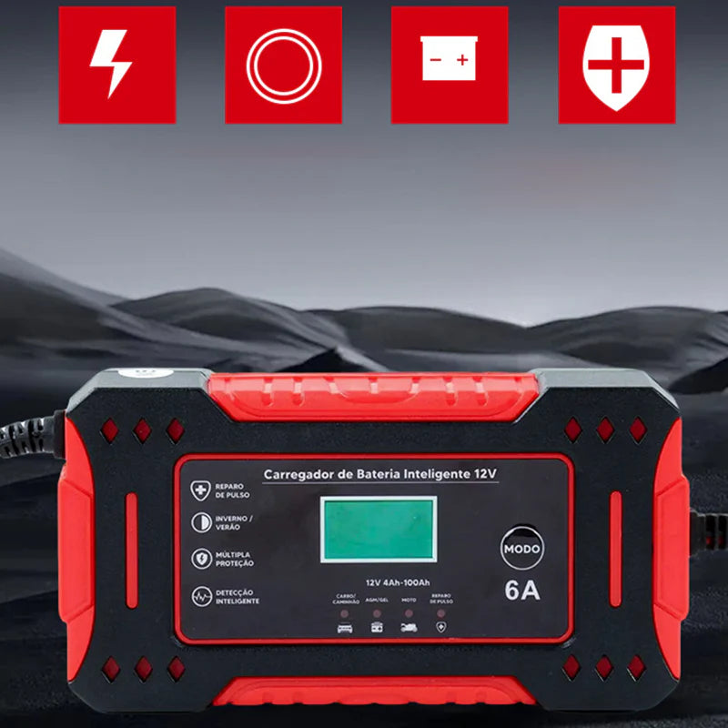 🔥HOT SALE 50% OFF🔋Smart Battery Charger for Car & Motorcycle