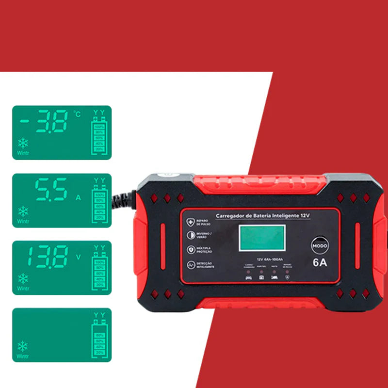 🔥HOT SALE 50% OFF🔋Smart Battery Charger for Car & Motorcycle